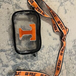 Tennessee Volunteers Clear Crossbody Bag with Orange 'T'
